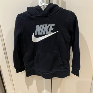 Nike Kids Black Logo Hoodie 3t